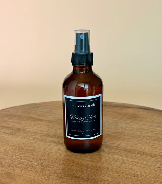 Scented Linen & Room Spray - Happy Hour - Precious Candle Llc